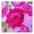 Floral Fabric Print Woven Comfortable hot pink Floral 100% Cotton Print Fabric